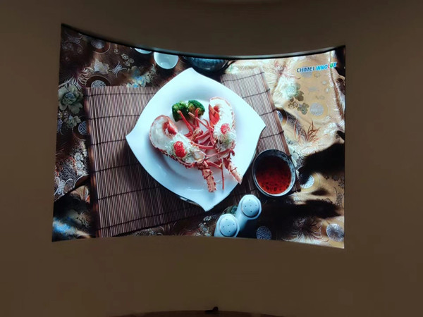 西藏室内P2.5弧形LED屏